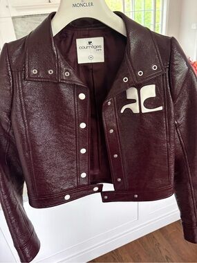 Courreges Leather Jacket